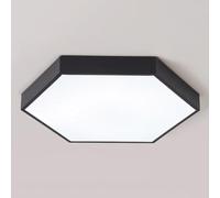 Wmmner Plafoniera Geometrica Esagonale Lampada da Soffitto Moderna Minimalista a Tre Toni con Montaggio a Led Ultrasottile a Filoing Apparecchio Di Illuminazione per Soggiorno Sala da Pranzo Studio Vi