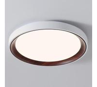 Wmmner Protezione Degli Occhi Lampada da Soffitto per Camera da Letto Led Stile Giapponese Wabi-Sabi Lampada da Soffitto Retrò Minimalista per Ristorante Lampada da Soffitto con Dimmi a Tre Coloflat L