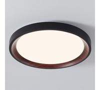 Wmmner Protezione Degli Occhi Lampada da Soffitto per Camera da Letto Led Stile Giapponese Wabi-Sabi Lampada da Soffitto Retrò Minimalista per Ristorante Lampada da Soffitto con Dimmi a Tre Coloflat L