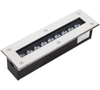 Wmmner Rettangolo Led Underground Light Garden Floor Light Lampada Sepolta da Incasso Ip67 Illuminazione Paesaggistica Impermeabile per Scale All'Aperto Rondella da Parete Del Cortile Ac85-265V/Bianco