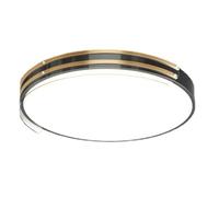 Wmmner Scandinavia Circular Flat Lights Circular Super Bright Led Ceiling Light Installazione Incorporata Apparecchi Di Illuminazione a Soffitto Lampada a Pannello Creativo Nero per Camera da Letto So