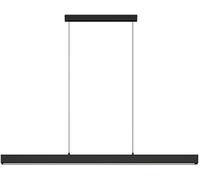 Wmmner Semplice .-Line Lampada a Sospensione Led Luce Dimmerabile Moderna - Linea Lampada a Sospensione in Metallo Ristorante Decorazione Interna Della Casa, Lampadario (Scuro, 47,3 In)/Scuro/31.52 Po
