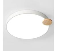 Wmmner Semplice Plafoniera a Led Rotonda Lampada da Soffitto a Led Creativa Luce a Tre Toni per Soggiorno Sala da Pranzo Studio Villa Camera da Letto Corridoio Camera Dei Bambini Corridoio Ingresso (B