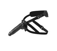 Wmmner Strap-On Realistico con Imbracatura Regolabile Pene Super Lungo 21Cm Pantaloni Lesbiche Masturbazione Set Di Giochi Sessuali Fantasia Gioco Sessuale For Uomini/Black