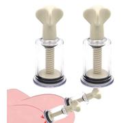 Wmmner Succhia Capezzoli, Succhia Clitoride, Pompa a Ventosa, Succhia Clitoride,Giocattolo per Capezzoli a Pressione Regolabile per Donne,Clitoride Clitoride, Giochi per Capezzoli (3,2 Cm) S1-K1