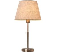 Wmmner Table Light Nightstand Lamp Creative Metal Desk Lamp Bedside Lamp With Fabric Shade Illumination Nightstand Lamp Eye Protection Table Lamps For Bedroom(Remote Control Switch)/un Colore/Interrut