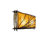 Wmmner Wall Light Mounted Lamp Creative Aisle Lamp Bedroom Bedside Lamp Restaurant Art Decoration Lamp Villa Hotel Restaurants Reading Light