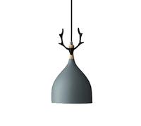 Wmmner with Antler Decoration Lights Creative Vintage Chandelier Restaurant Elegant Hanging Lamp Led Fashionable Ceiling Lighting Fixture for Bedside Indoor Rustic Teahouse Café/Cenere