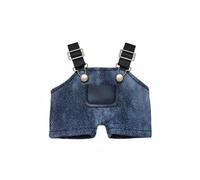 Wmqbjta Bjd Doll Outfit Set Completo Abiti Bambola Tuta Cappello Abbigliamento per Bambole Snodate Effetto Lavato Tessuto di Tela Coordinabile con Altri, Salopette