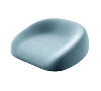 Wmqbjta Cuscino Seduta Bambini Booster Rialzo Imbottito con Schiuma Base Antiscivolo Cinturini Resilienti Sagomato Aumenta Confort Adatto a Uso Tavolo Lezioni Giochi, Blu, 6-8cm