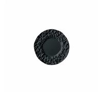 Wmqbjta Dollhouse Plate Piatto Miniatura Piatto Bambola Piatto Diorama Piatto Accessorio in Lega con Texture Roccia Stile Pietra Adatto a Artigianato Case, Nero, 29-3mm