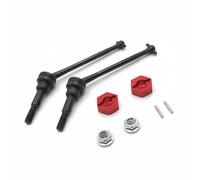 Wmqbjta Electric Car Componenti Drivetrain Anteriore Alberi CVD Giunto Universale Adattatore Esagono Perni Dadi Metallo Funzione Riduce Legatura Angoli, Rosso
