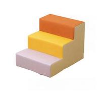 Wmqbjta Gioco Morbido Confortevole Giocattolo | Lavabile, Set di Blocchi di Schiuma, Delicato sulla Pelle, Giocattoli, per Casa, Asilo, Neonati, A 3 Gradini