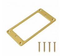 Wmqbjta Industial Guard Cornice Pickup Telaio Supporto Staffa per Chitarra Elettrica Materiale Plastica con Viti Installazione Facile Adatta a Riparazioni, Oro