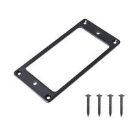 Wmqbjta Industial Guard Cornice Pickup Telaio Supporto Staffa per Chitarra Elettrica Materiale Plastica con Viti Installazione Facile Adatta a Riparazioni, Nero