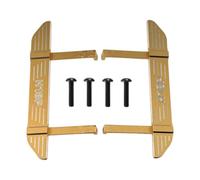 Wmqbjta Pedane Laterali per Auto RC in 1/18, Set di Accessori per Camion Crawler con Protezione Antiusura, Adatte per Radiocomando H18P, Oro dello Champagne