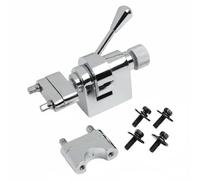 Wmqbjta Regolatore Hardware Batteria Strumento Percussivo Elemento Metallico Accessorio Leva Precisa Perfetta per Laboratori Musicali Performance Pubbliche, Argento