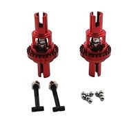 Wmqbjta Set di Due Ingranaggi Differenziali per Modelli di Auto Crawler Wltoys in 1:28, Codici 284161, K989 E K969, Rosso