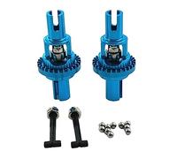 Wmqbjta Set di Due Ingranaggi Differenziali per Modelli di Auto Crawler Wltoys in 1:28, Codici 284161, K989 E K969, Blu