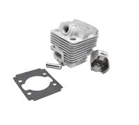 wmRTSZ Accessori Kit Cilindro CG260 34MM Vecchio Stile Adatto for BG260 1E34F 25CC Trimmer ZYLINDER Gruppo PISTONE Anelli Pin Clip DECESPUGLIATORE