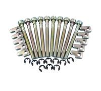 wmRTSZ Accessori Tenditore tendicatena da 10 Pezzi con Clip Adatto for Motosega 350 351 295 2775 2990 4620