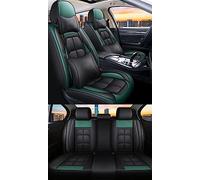 WMTCNC Coprisedili per auto set completo in pelle coprisedili impermeabili accessori auto per Hyundai per Matrix For Grandeur (colore: verde lussuoso)
