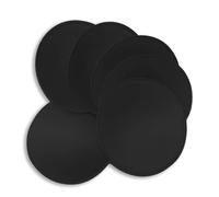 WMugthome 3 paia C/D/DD Cup Round Soft Bra Inserti Imbottiture Rimovibili per Reggiseno Sport Coppe Inserto e Bikini Top Costume Da Bagno Inserti, nero, DDD/F CUP