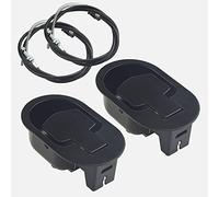 WMYCONGCONG 2 set di maniglie in metallo per divano e poltrona, parti di ricambio, maniglia di sblocco per poltrona, cavo di ricambio con anello a D, compatibile con Ashley e la maggior parte dei