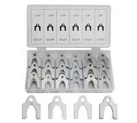 WMYCONGCONG Set di 144 pezzi di orientamento auto Shim tra cui 1/16" 1/64" 1/32" 1/8"