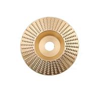 WMYDNXXT 1/3 Pezzi di Mola for smerigliatrice angolare Rotante ad Arco/Piatta/smussata for Legno, Disco in Acciaio al Carbonio, Mola for lucidatura del Legno, Parti di Utensili abrasivi(1pcs Bevel)