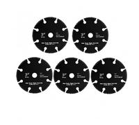 WMYDNXXT 5-10 Pezzi Mini Disco da Taglio Circolare in Resina for smerigliatrice angolare Disco da Taglio for lucidatura Foglio da Taglio Elettrico(76x2.5mm,5pcs)