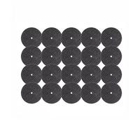 WMYDNXXT 5-100 Pezzi di Dischi abrasivi da Taglio da 32 mm con Mandrini, Mole Abrasive, Accessori for Utensili rotanti for Il Taglio dei Metalli, Lame for seghe(20pcs Set)