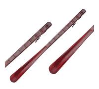 WMYDNXXT Calzascarpe con Manico Lungo Calzascarpe in Legno da 55 cm e 70, Manico Lungo Flessibile, utile Sollevatore for Scarpe, Cucchiaio Professionale for, Utensili for la casa(Brown Color 55cm)