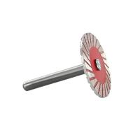 WMYDNXXT Disco da Taglio diamantato da 40 mm, Lama for Circolare con Gambo da 6 mm, Disco abrasivo, Mola for Legno, Metallo, Pietra, Granito, Marmo(1)