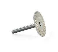 WMYDNXXT Disco da Taglio diamantato da 40 mm, Lama for Circolare con Gambo da 6 mm, Disco abrasivo, Mola for Legno, Metallo, Pietra, Granito, Marmo(2)