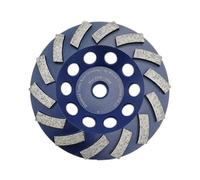 WMYDNXXT Mola a Tazza Premium for Cemento e Granito con Filettatura M14 o 5/8-11, Diametro 100/115/125/180 mm, Disco abrasivo(5inch 125mm 5 8)