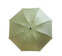 WMYDNXXT Ombrelli Carino Biscotto Orsetto Stampa Ombrello Automatico Piccolo Fresco Protezione Parasole Antivento Ombrelli Pieghevoli