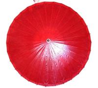 WMYDNXXT Ombrelli Pieghevoli Ombrello di Carta oleata Protezione da Pioggia e Sole Spettacolo di Danza Decorazione Fotografia Matrimonio Ombrello Antico(Red)
