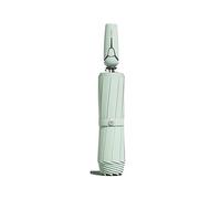 WMYDNXXT Ombrello di Lusso Completamente Automatico con Parasole Antivento a Strisce for Ombrello Pieghevole da Viaggio(Green)