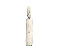 WMYDNXXT Ombrello di Lusso Completamente Automatico con Parasole Antivento a Strisce for Ombrello Pieghevole da Viaggio(Beige)