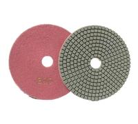 WMYDNXXT Tampone Flessibile for lucidatura diamantata da 5 Pollici e 125 mm, Disco for levigatura a Secco e a Umido, tampone in Granito, Grana 30/100/150/300/500/800/1000, Utensili abrasivi(Grit 800)