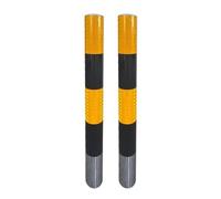 WMYYZYQ Paletto di sicurezza, colonna di avvertimento in acciaio per la protezione del parcheggio e la sicurezza stradale, ideale per il controllo del traffico e la prevenzione degli incidenti, giallo