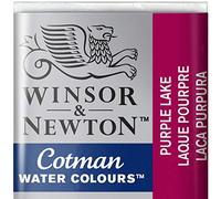 Winsor & Newton Cotman 0301544 - Pittura ad acquerello con buona trasparenza, eccellente resistenza e buone caratteristiche di pittura, acquerello in ciotola 1/2, vernice viola