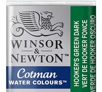Wn Acquerello Cotman 1/2 Godet Verde di Hooker Scuro