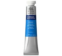 Winsor & Newton 0308139 Cotman - Tubo Acuarela, Blu (Tonalità Blu Ceruleo), 21 ml