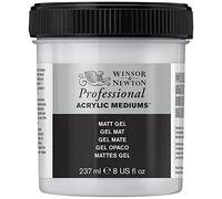 Winsor & Newton - Medium gel opaco per colori acrilici, 237 ml