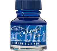 Winsor & Newton – Inchiostro per calligrafia Calligraphy 1111350, 30 ml, Azzurro