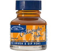 Winsor and Newton - Inchiostro per calligrafia, 30 ml, 744 giallo ocra (Bttl)