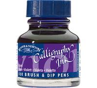 Winsor and Newton - Inchiostro per calligrafia, 30 ml, colore: Viola 688 (Bttl)