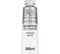 Winsor & Newton Winton Oil Colour 200ml-Titanium White